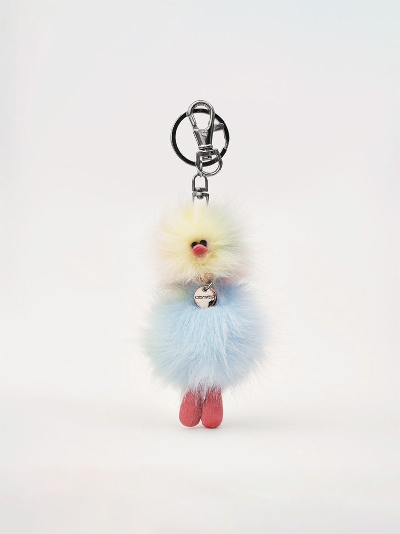 Cosymosy Mini Bird Keyring -  Rainbow