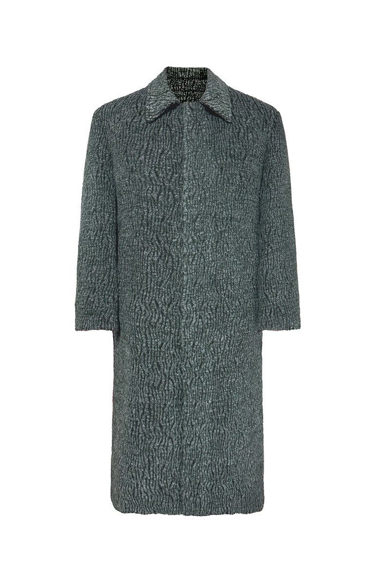 JCAESAR(ジュリウス・シーザー)の「Textured Wool Moss Coat(Jackets/Outerwear)」