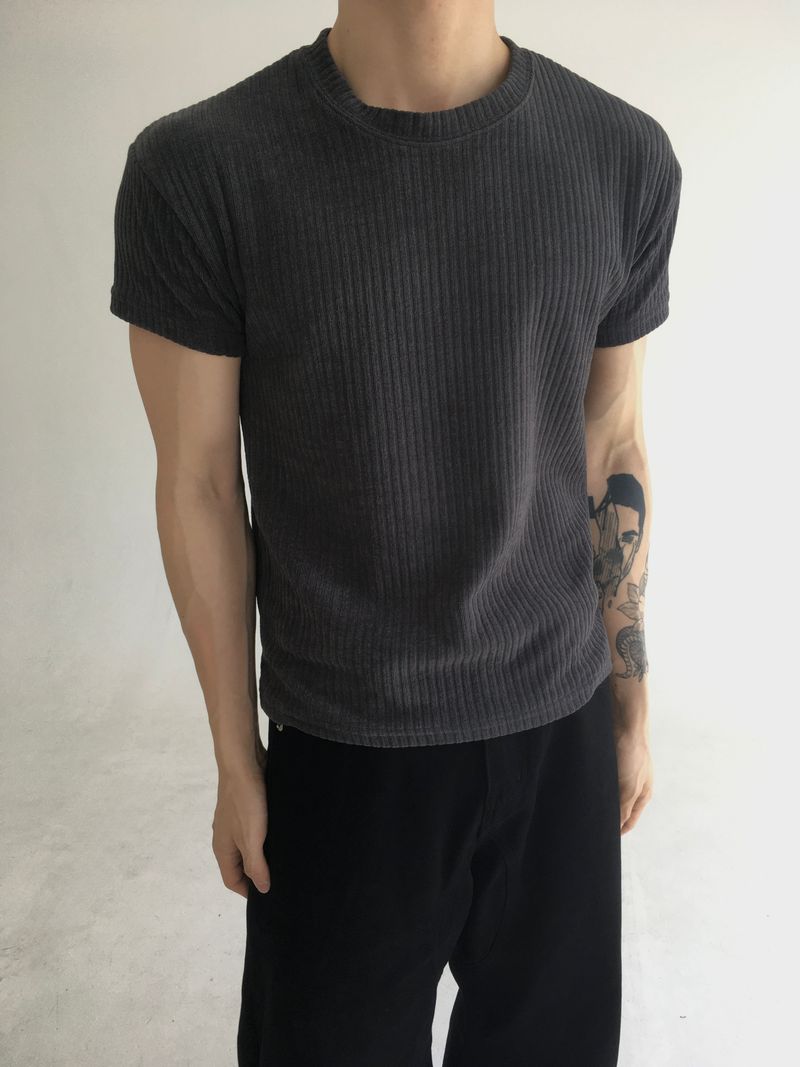 crop ned short sleeve(3colors)