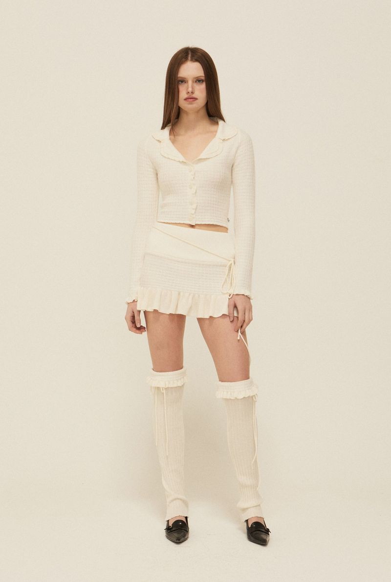 Mew knit skirt
