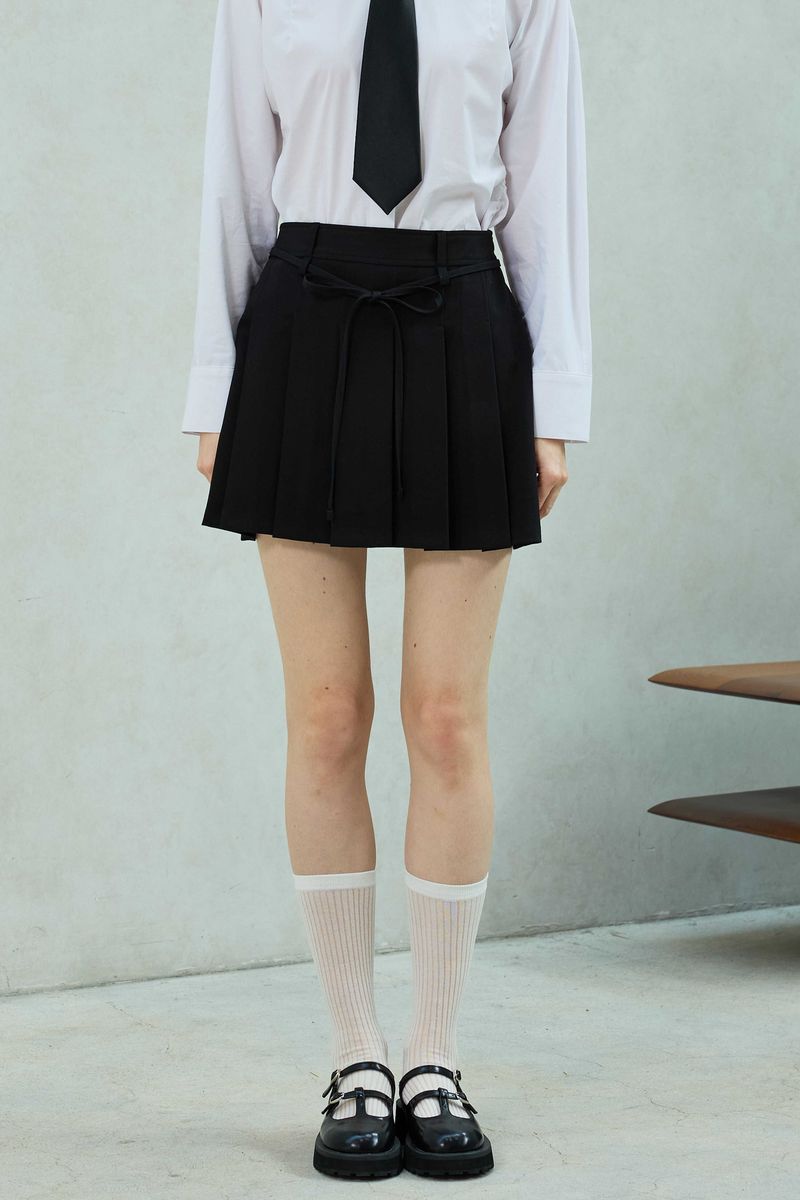 ARIKIM（アリキム）の「DOROTHY PLEATS SKIRT PANTS / BLACK（Skirts）」
