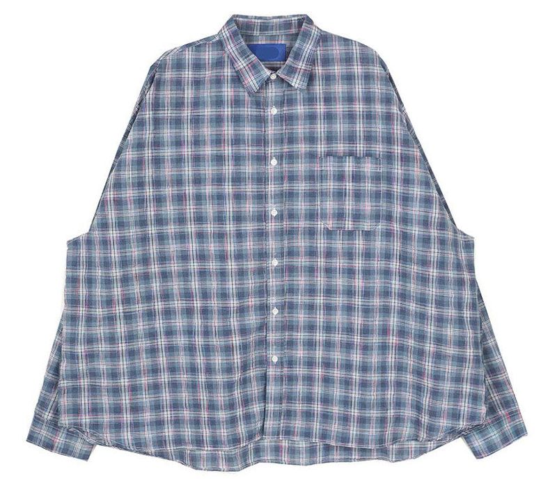 No.0780 F thin daddy check SHIRT