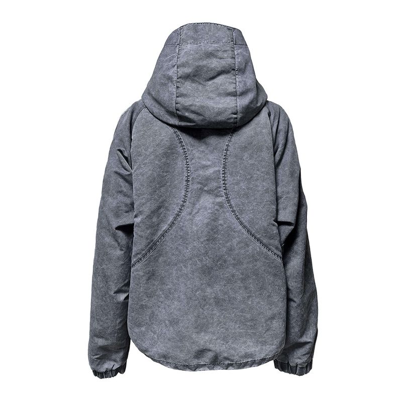 BLEACH LINED JACKET . DIRTY BLACK