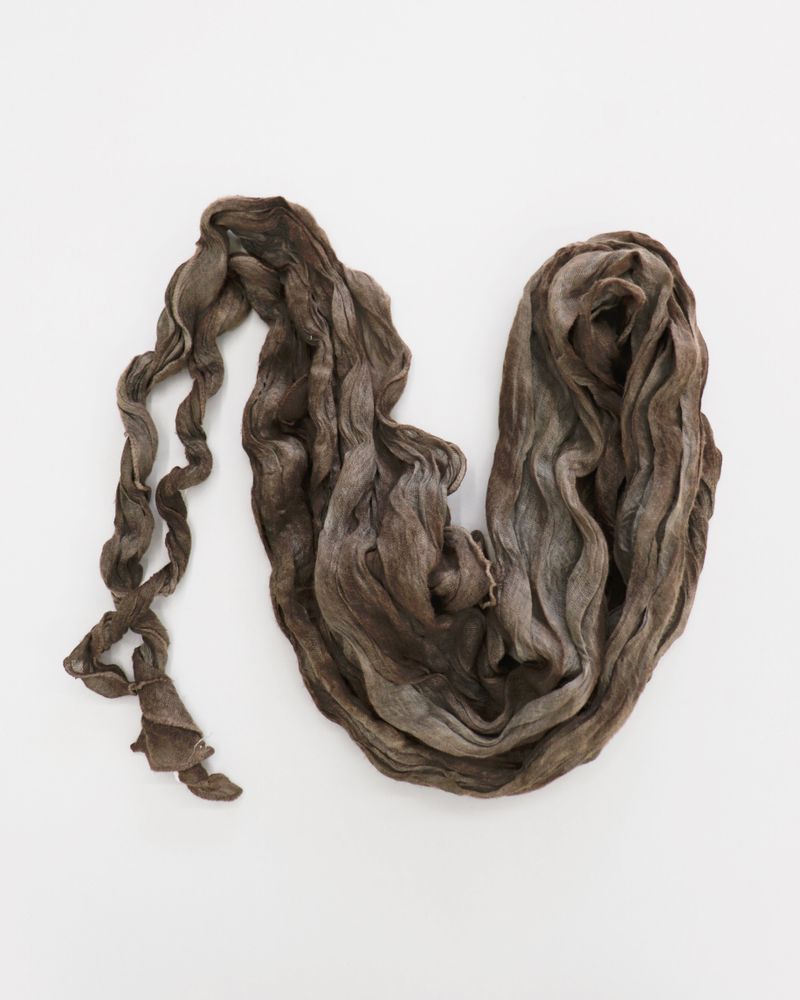 Balia Vintage Tie-Dye Gathered Rolling Scarf