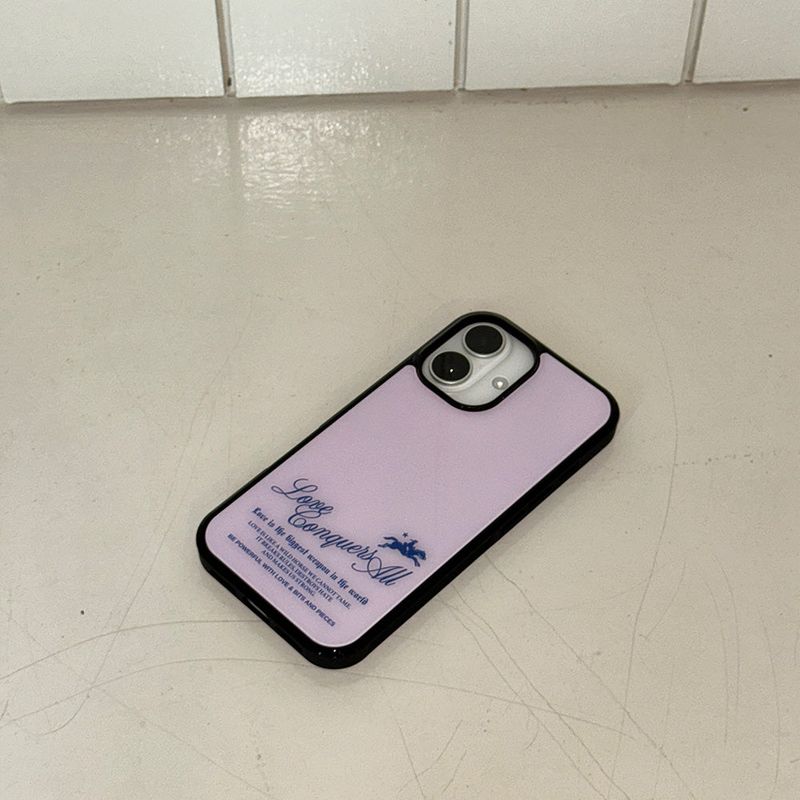 West dream glass case (pink)