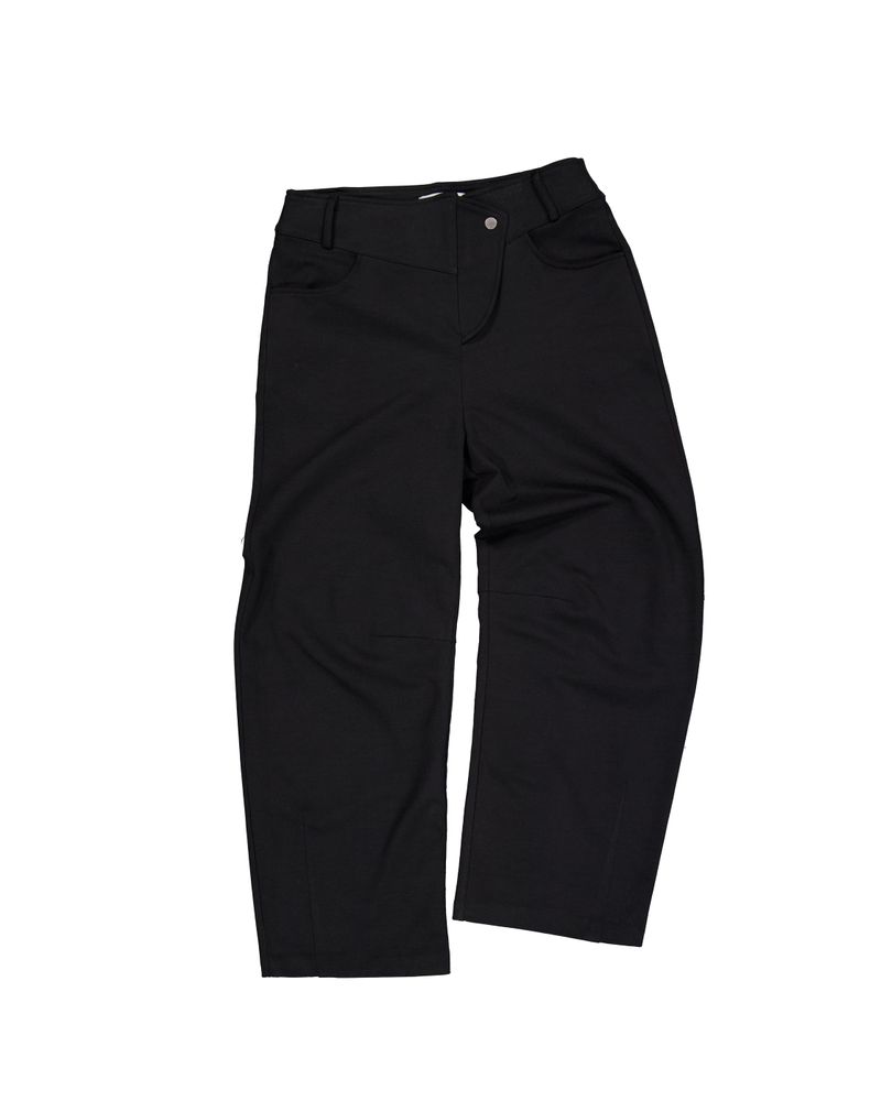 Slant pants [Black]