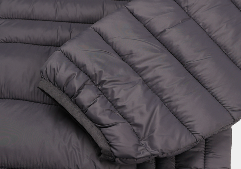 Lapel Core Comfort Brushed Lined Heating Hood Lightweight Padding