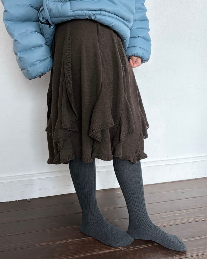 Ripple Knit Skirt