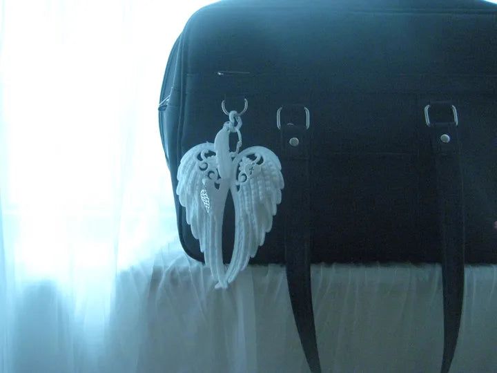 Angel keyring