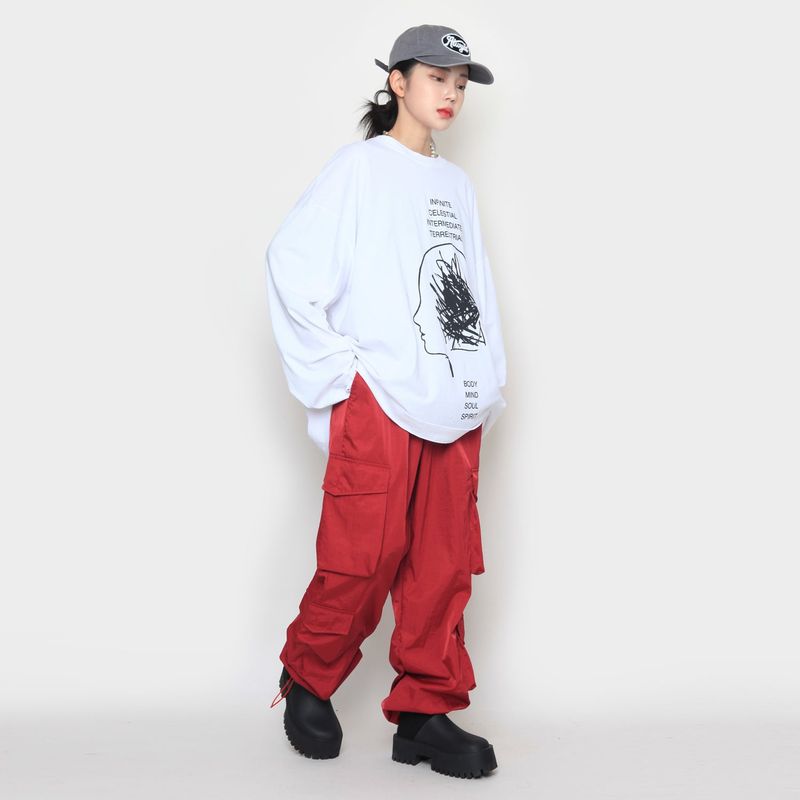Brain over long sleeve T