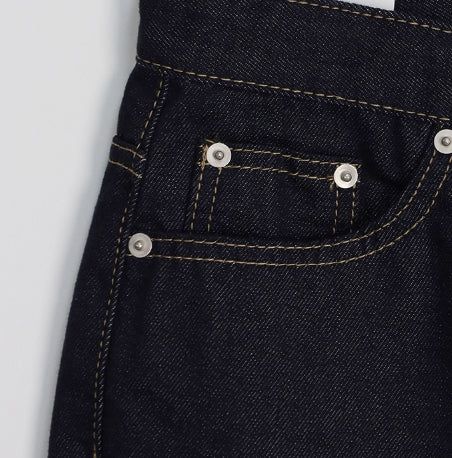 Knob Stitch Bootcut Raw Denim