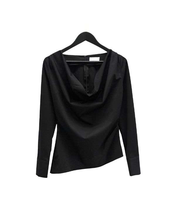 Ab Cowl Neck Blouse