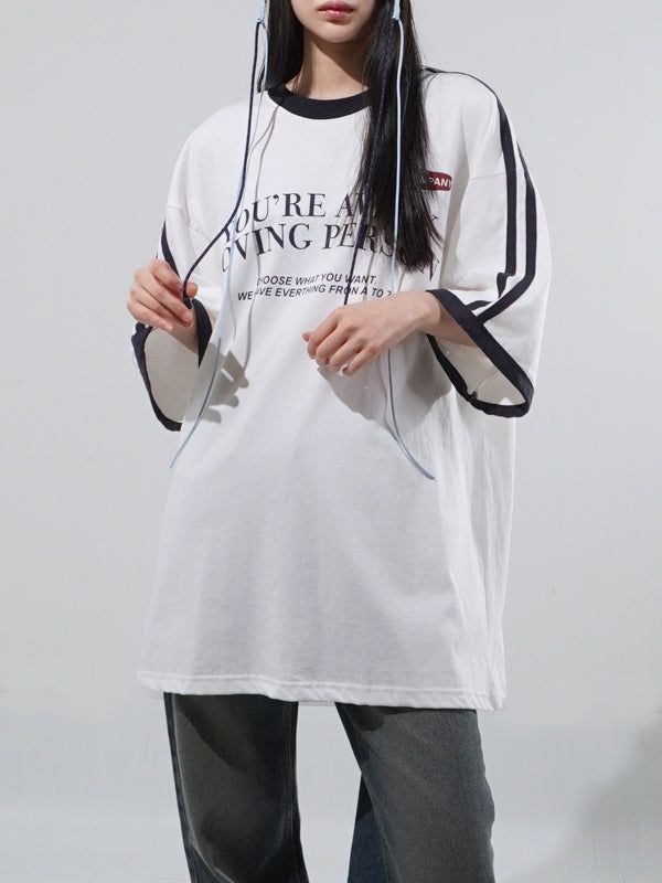 KIXI（キッシー）の「(UNISEX) Loving Track Short Sleeve T-shirt（Tops）」