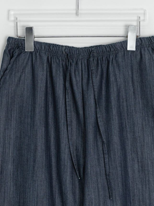 Garanki Non-Faded Wide Denim Pants