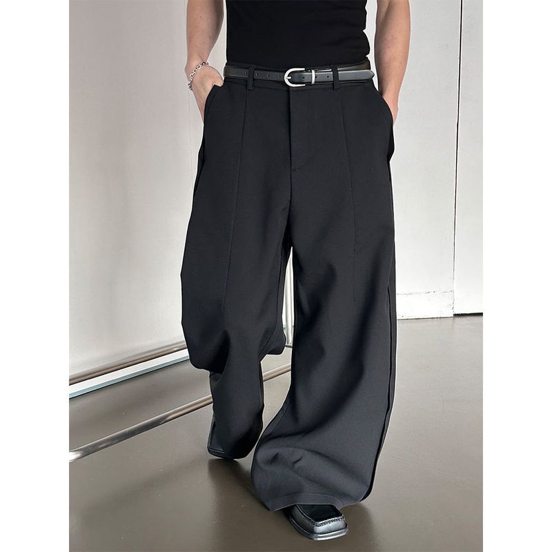  [Unisex] Wide over flare slacks(2color)