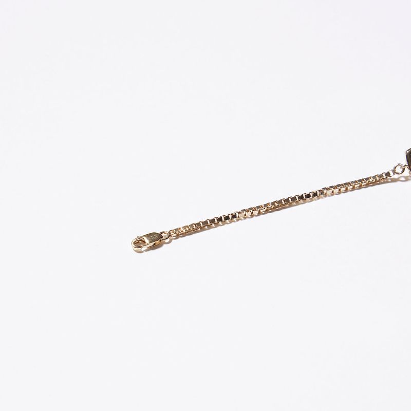 Rectangle UFO Onyx Bracelet (Gold)
