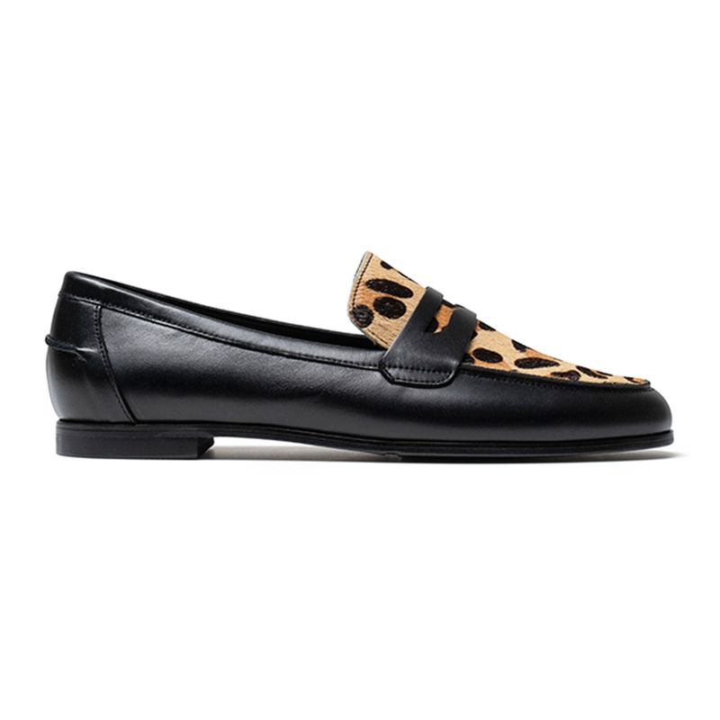 [MADE] WOMEN PENNY PLATE LOAFER LEOPARD-001