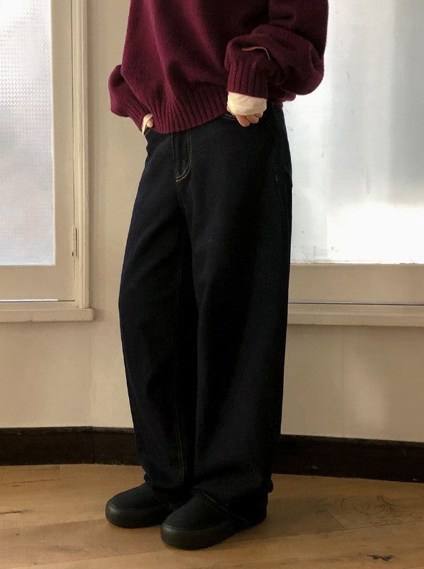 SHOPPERLAND(ショッパーランド)の「Moment Non-Fade Standard Wide Denim Pants(Pants)」