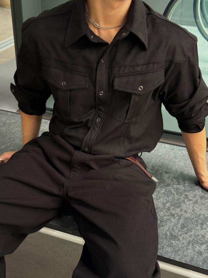 Yard suede western shirt