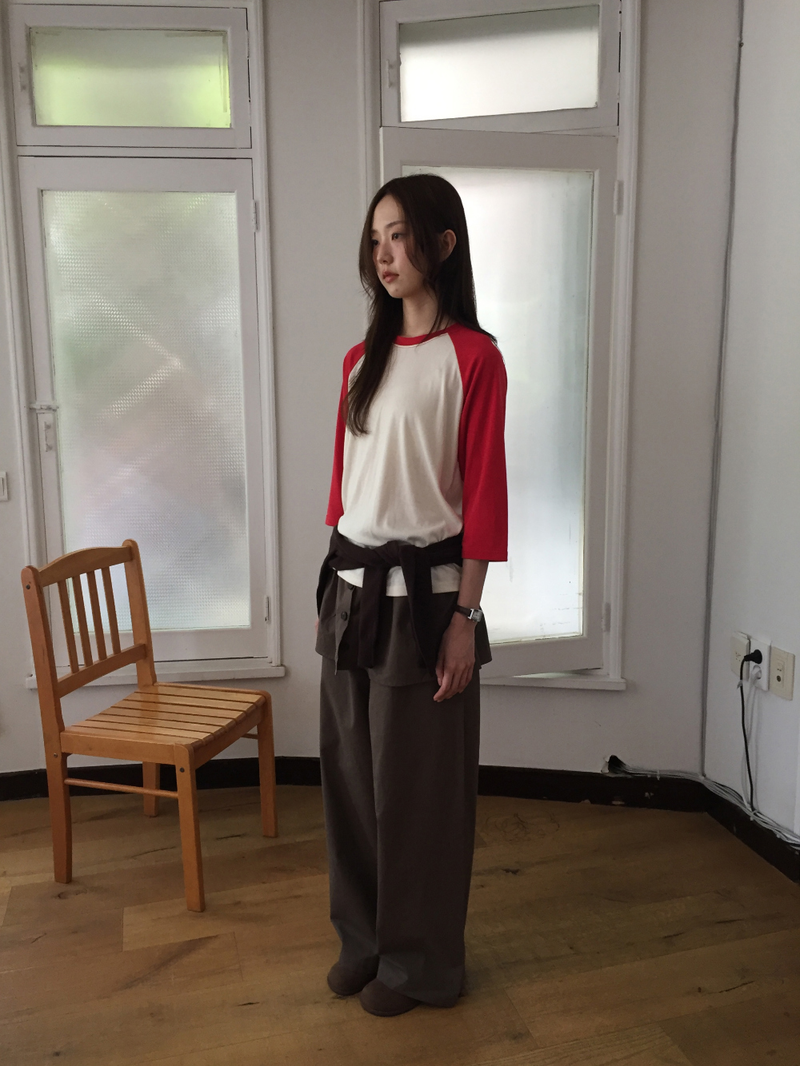 Spoog skirt pants (2color)