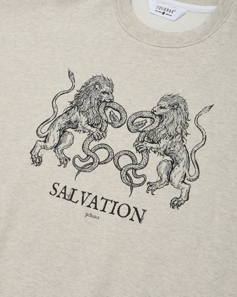 Salvation Lion Sweatshirt/Oatmeal