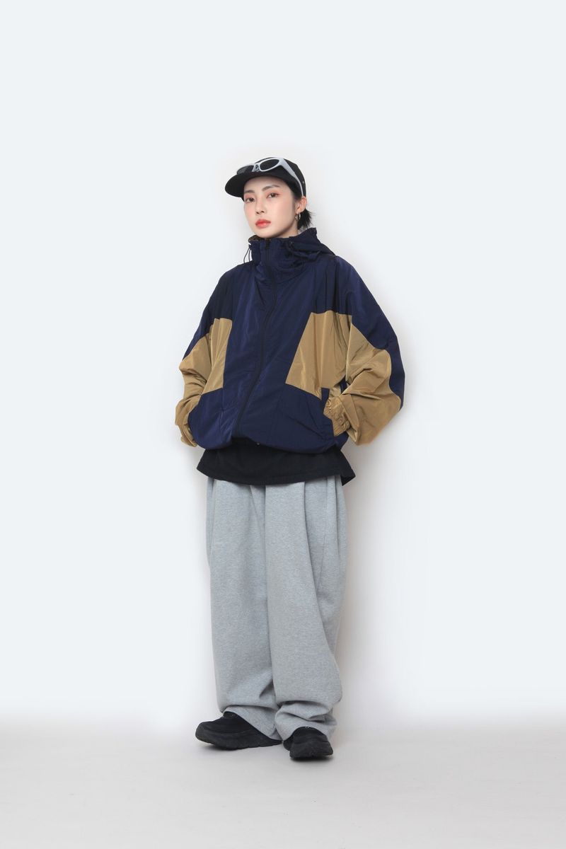 Windbreaker Hooded Jacket