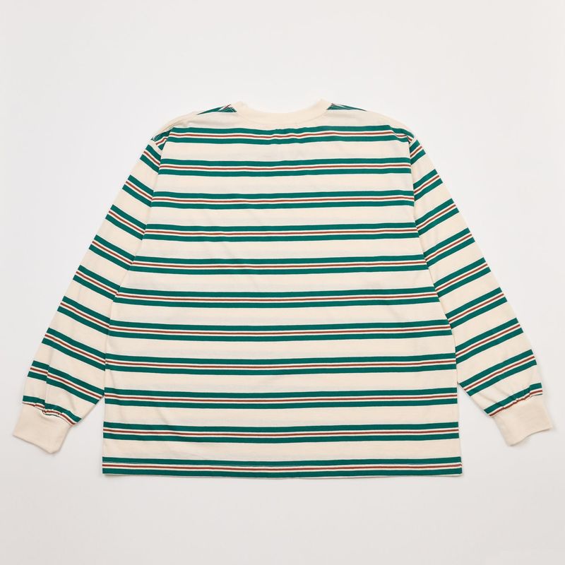 MULTI STRIPE SYMBOL T IVORY