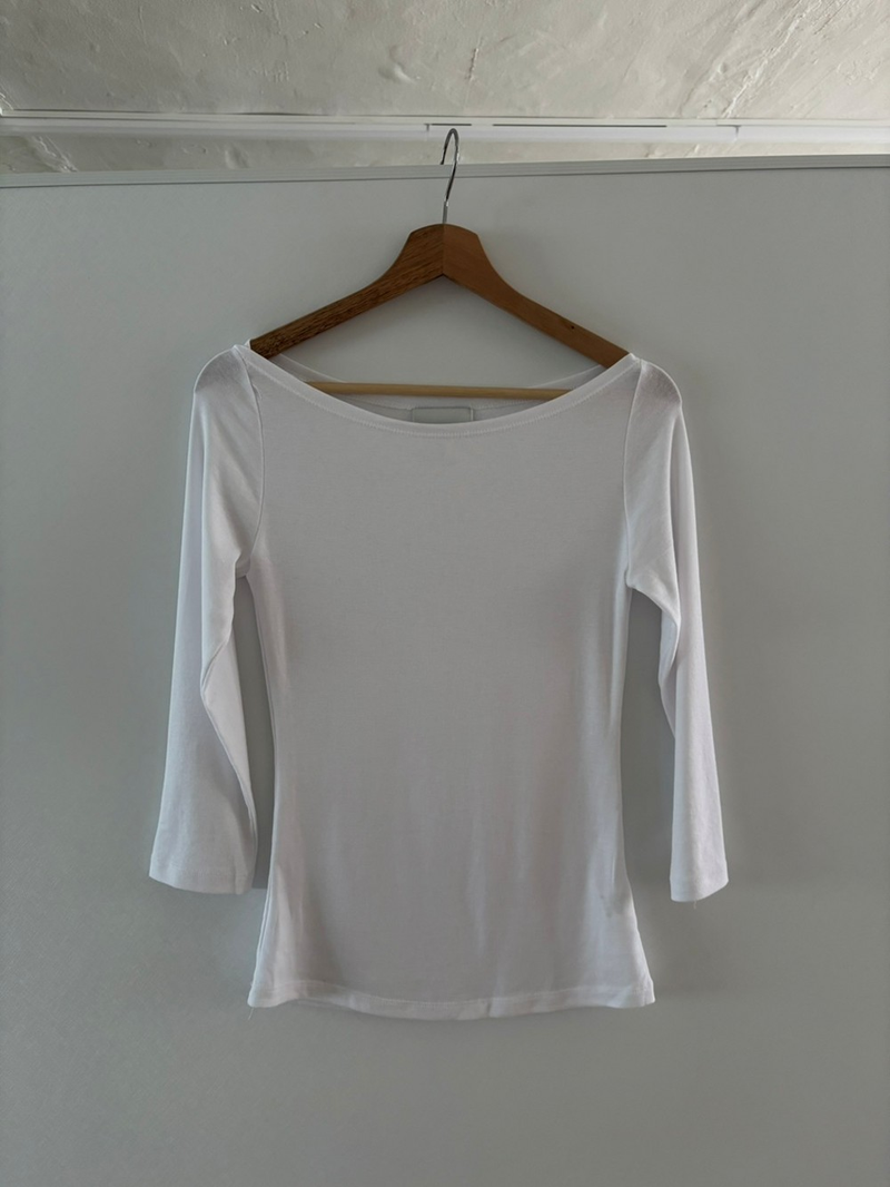 Bennet sleeve T-shirt [Ivory]