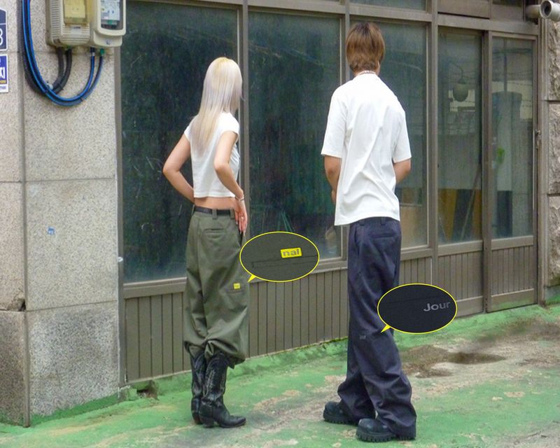 JOURNAL DOUBLE KNEE PANTS - OLIVE