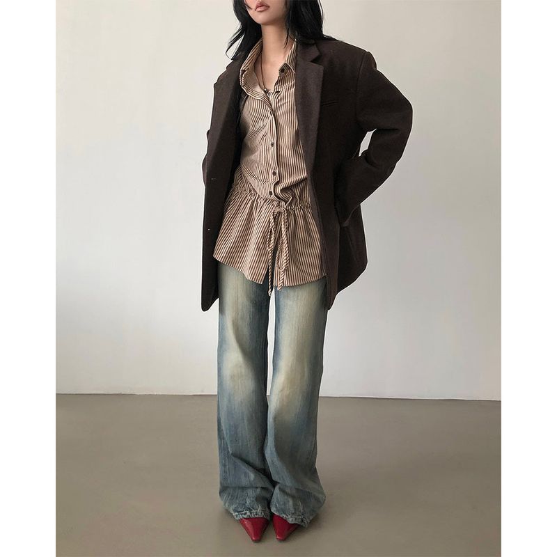 Walnut Wool Jacket