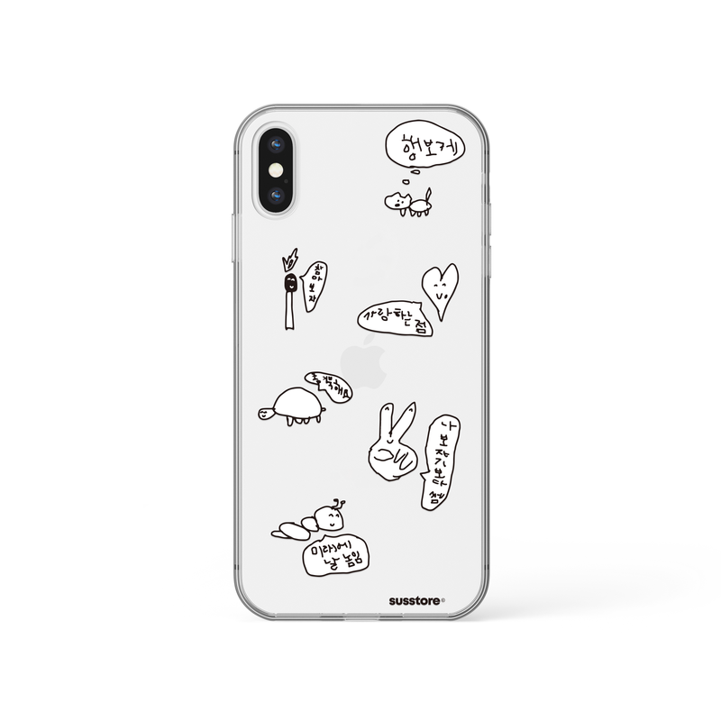 susstore(ソスストア)の「Speech Bubbles phone case(Smartphone Accessories)」
