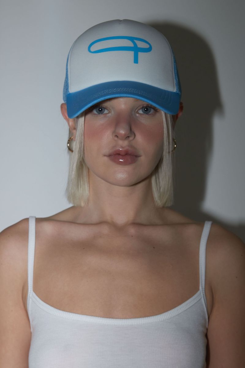 deepinblue（ディープインブルー）の「DIB TRUCKER CAP BLUE（Hats）」