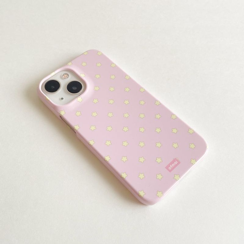 star candy glossy hard phone case