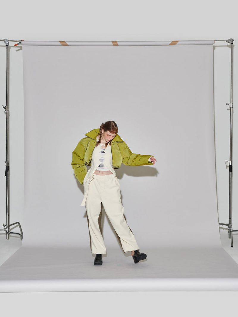 DUCK DOWN CROPPED JACKET