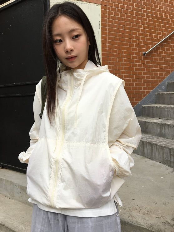 BAON（バオン）の「Royuni Hood Windbreaker Jumper（Jackets/Outerwear）」