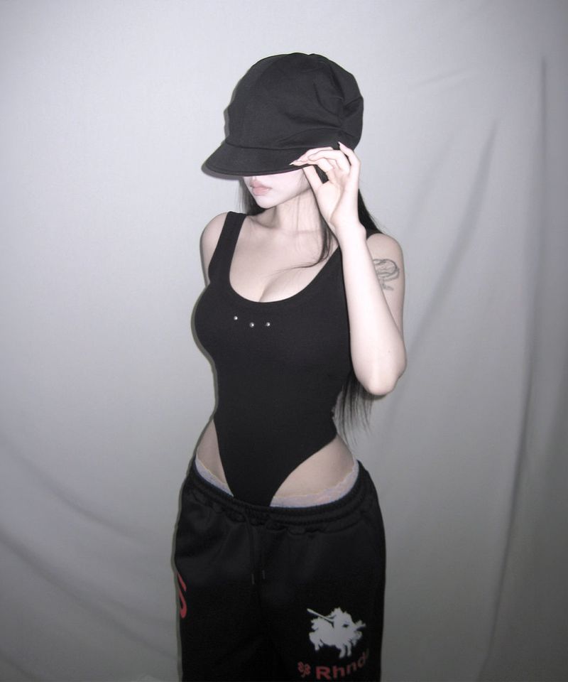 core stud bodysuit (3colors)