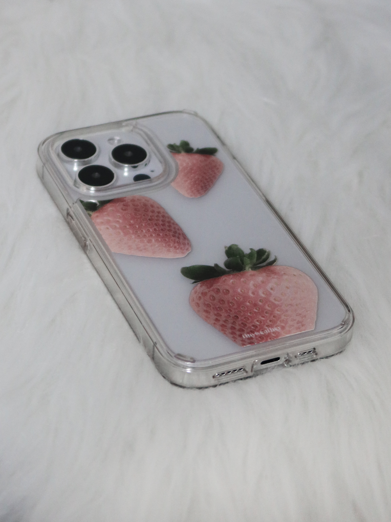 unripe strawberry jelly hard case