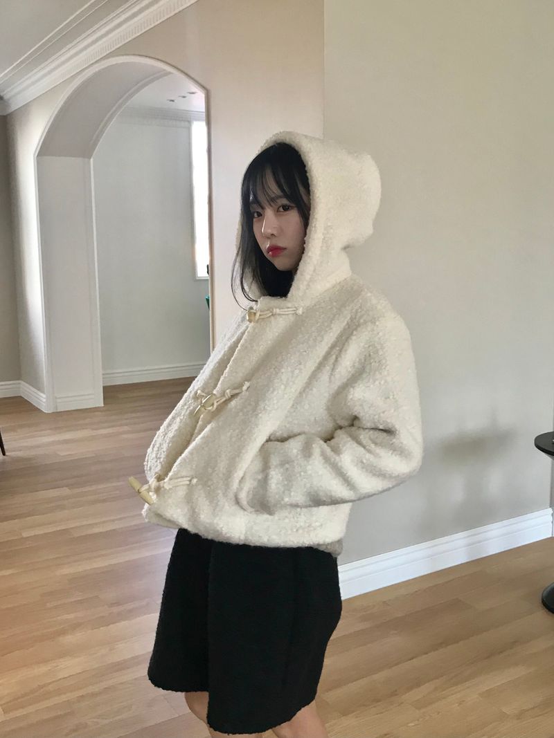 Emery short duffle coat