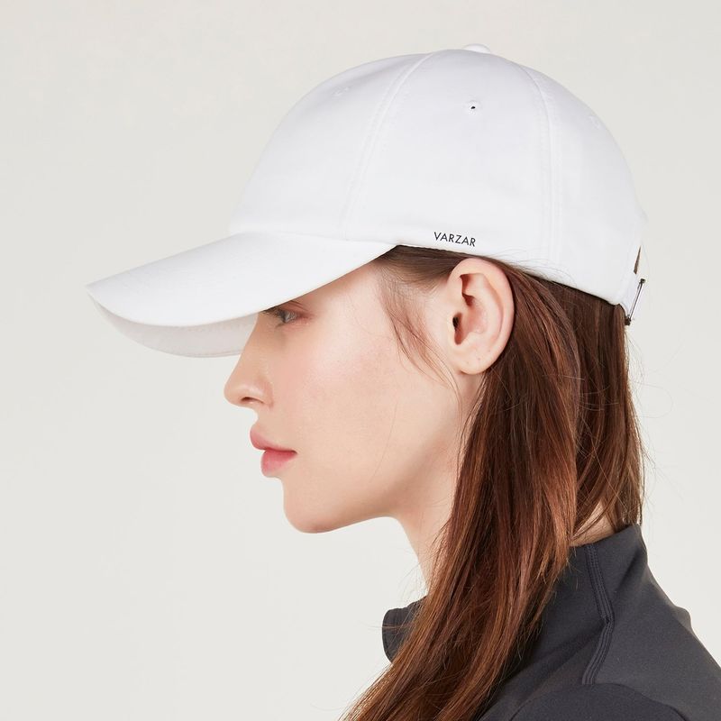 VARZAR（バザール）の「[VARZAR] Stud Belt Loop Athleisure Over Fit Ball Cap White（Hats）」