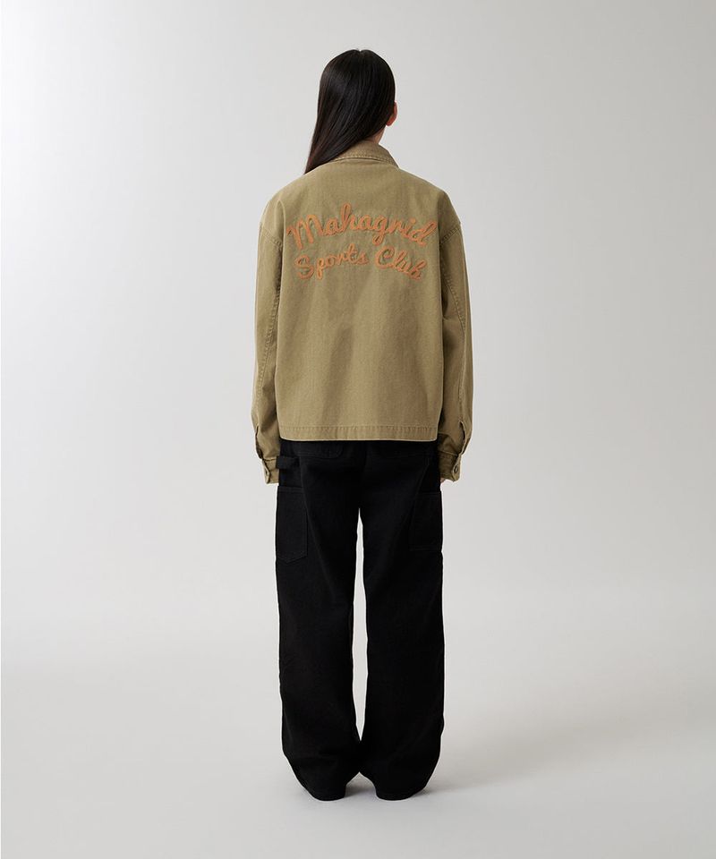 WASHED DRIZZLER BLOUSON JACKET