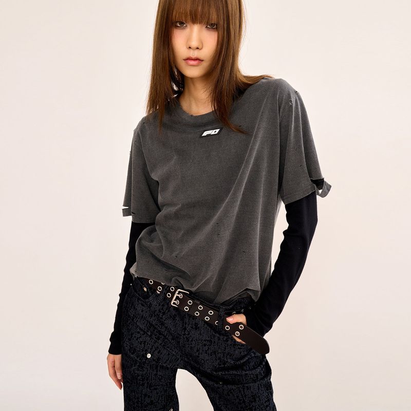 Fire Logo Vintage T