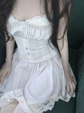 pearl corset top