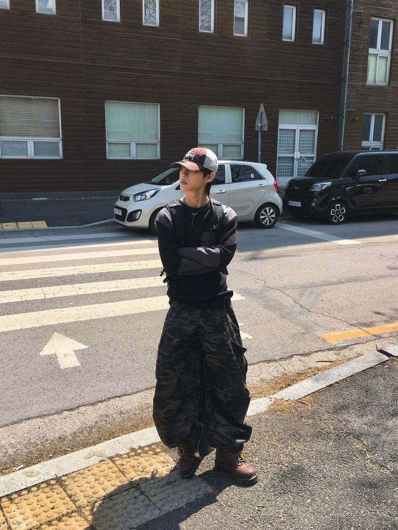 Birkin Camo Wide Pants 2C