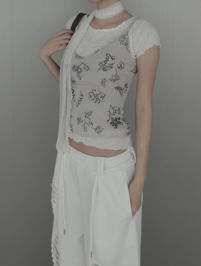 Nevly Summer Sheer Scarf