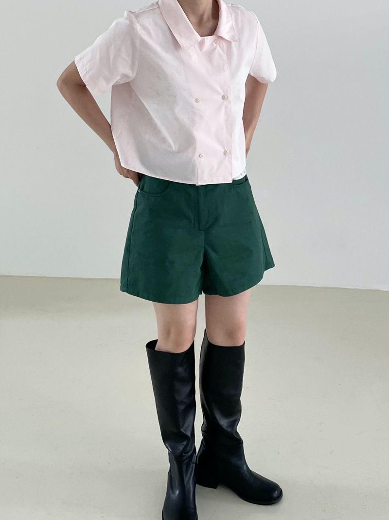 Colorful cotton short pants