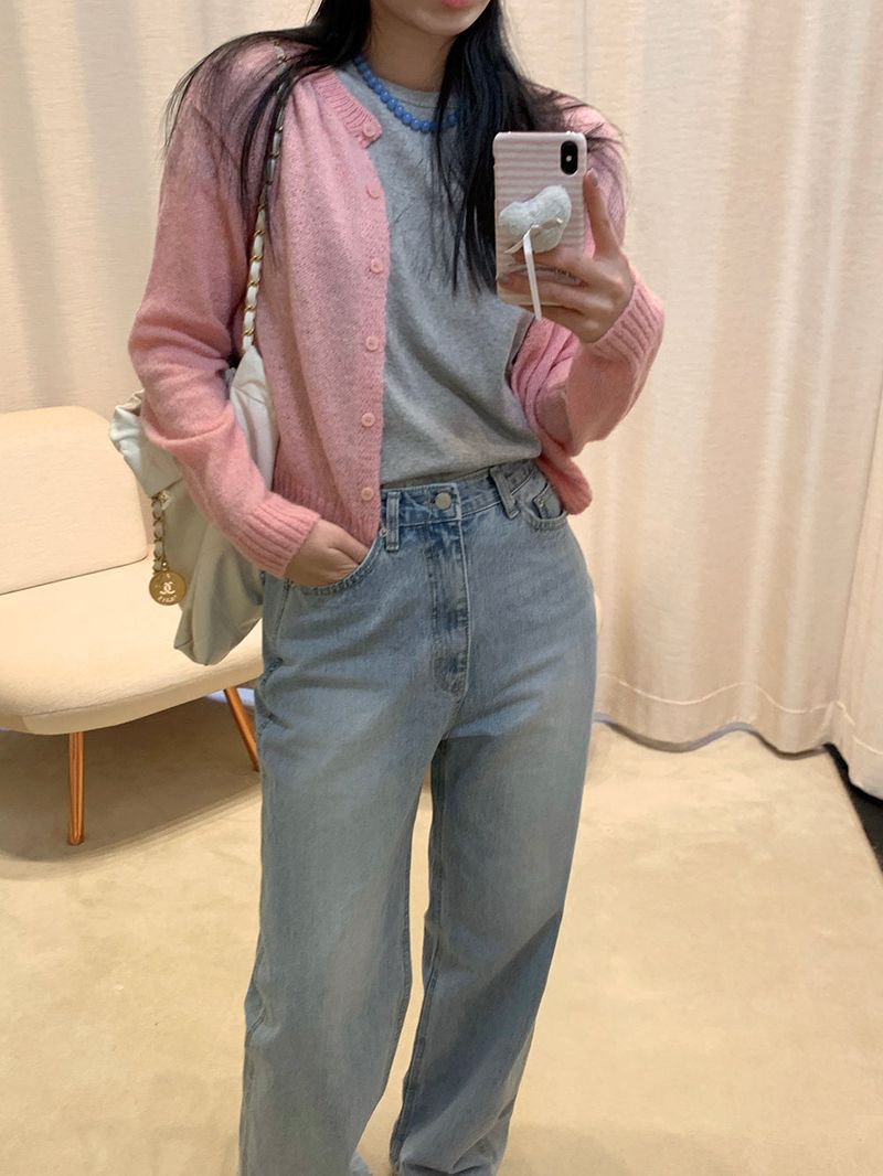 プレッツェルワイドデニム