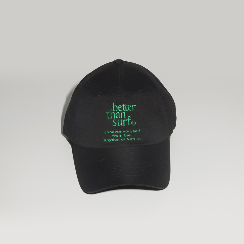 BREATH AIR 3L LOGO BALL CAP - BLACK