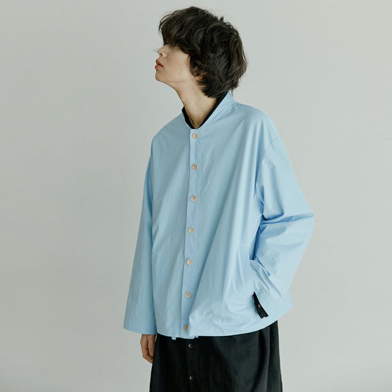 unisex stadium jacket sky blue