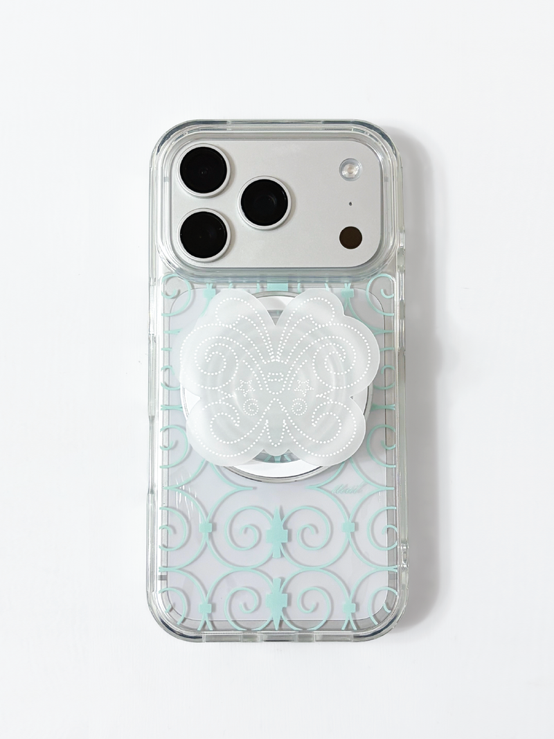 [Clear] Snail Curve Case (Mag safe)