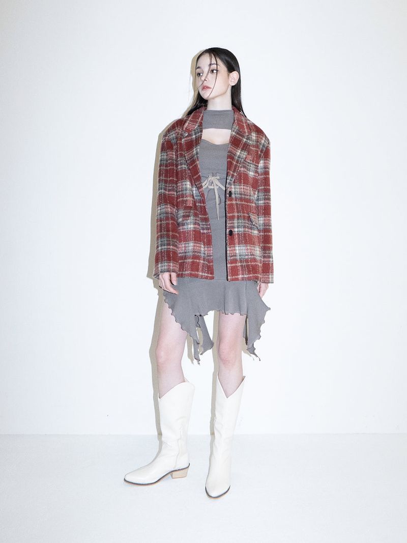 x Kyla Corste Wool Jacket (RED)